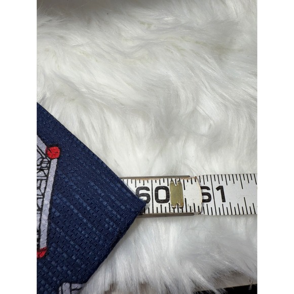 Peanuts Charlie Brown and Gang Fitness Gym Workout Necktie Red Blue Set - Picture 4 of 4